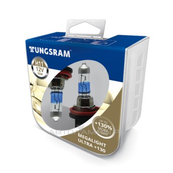 H11 12V- 55W (PGJ19-2) (+130% �����) Megalight Ultra +130 (�.��.2��.) 93116875 53110XNU PB2