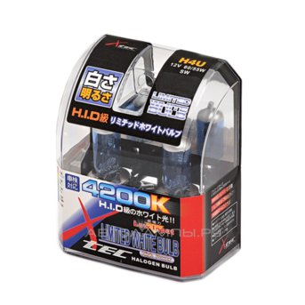 H4U 12V- 60/55W (PU43T) (белый свет) (п.уп. 2шт.) AHL 48881U-SW (пу,2)