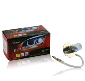 H3 12V- 55W (PK22s) (белый яркий свет) CB6000 AHL 48321CB